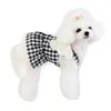 Abbigliamento per cani Plaid di cotone Abiti per animali domestici per cani di piccola taglia Gatti Abiti estivi per angeli Yorkies Shih Tzu Abbigliamento Cucciolo di gatto Abito Costume per mascotte