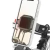 携帯電話マウントホルダークイックロックアンインストールモーターサイクル自転車電話ホルダースタンドサポートモト自転車ハンドルバーマウントブラケット230901