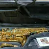 High End EX100 E-Flat Paint Gold Brass Alto Saxophone German Craft Manufacturing Jazz Instrument med låda gratis frakt