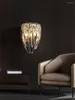 Wandlamp Nordic Ijzige Hangende Glazen Lampen Woonkamer Badkamer Spiegel Schansen Verlichting Moderne Slaapkamer Home Deco Verlichtingsarmaturen