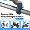 Mobiltelefonmonteringar Hållare Motorcykelcykeltelefon Holder Chock-resistent MTB BICYCLE SCOOTER BIKELT Säkerhet Säkerhet Snabblås Support Telefonstativ 230901