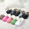 Men Comwarm Soft Home Warm Women Plush For Female Clogs Outdoor Waterproof Non-slip Cotton Slippers 46-47 230901 57