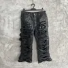 2023 New fashion mens hole decoration jeans - US SIZE 28 - 36 - high quality men s designer jeans180Z
