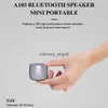 Draagbare luidsprekers EWA A103 Bluetooth Mini Draagbare draadloze muzieksubwoofer voor buiten Sport Stereogeluid Luidspreker Reiskoffer Soundbar Verbeterde bas HKD230904