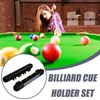 Accessoires de billard Billard piscine Snooker Table support mural suspendu professionnel 6 bâtons de queue support étagères en bois billard Snooker accessoires 230901