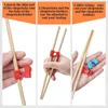 Eetstokjes 5/8PCS Herbruikbare Chopstick Helpers Training Chinese Trainer Houder Voor Beginner Trainers Of Leerling Gereedschap