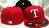 2024 Chapeaux chauds ajustés Snapbacks Chapeau Baseball Team T Baskball Caps Homme Femme Sports de plein air Broderie Bonnets fermés Flex Sun Cap Taille 7-8 T8