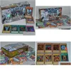 Yuh 100 piezas Set Box Tarjeta holográfica Yu Gi Oh Juego Colección Niños Boy Juguetes para niños 220808 Drop Entrega Dhwln