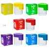 Luce a LED Glow Jar Borsa contenitore per la conservazione Lente d'ingrandimento Stash erbe Accessori per fumatori LL