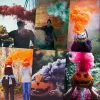 Garrafa de tubo de fumaça com efeito colorido, estúdio de carro, fotografia, brinquedo, casamento, dia das bruxas, spray-suprimentos, bomba, adereços de fumaça, spray de festa ll