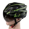 Cycling Helmets Black Goggles Bicycle Helmet Ultralight Pattern Bike Helmet Riding Mountain Road Bike Integrally Molded Cycling Helmets 230904