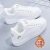 Dress Shoes Fashion White Breathable Women Running 2023 Spring Autumn Embroidered Flower Lace Up Casual Sneakers Zapatos De Mujer 230901