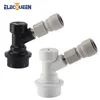 Filtros de chá Ball Lock Disconnect Kit Beer Keg GasLiquid Dispenser com Pushin Fitting Quick Joint Connector para 952mm38 Tubo Mangueira 230901