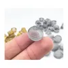 60 Mesh 12x8mm Round Stainless Screens Metal Filters Bowl Round Smoking Pipe Screens For Glass Dry Herb Bowl Holder Tobacco Pipe Tools