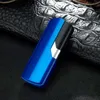 No Gas Lighter High Firepower Spray Gun Jet Torch Turbo Lighter 1300C Metal Cigarette Cigar Lighters Gadgets For Men 47VG