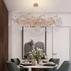 Pendelleuchten, alle Kupferzweige, Kristall-Kronleuchter, amerikanisches Designer-Schlafzimmer, Villa, postmodernes Licht, Luxus-Wohnzimmer