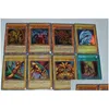 Yuh 100 piezas Set Box Tarjeta holográfica Yu Gi Oh Juego Colección Niños Boy Juguetes para niños 220808 Drop Entrega Dhwln