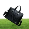 BROCT CASES LEATHER BUSINESS MEN039S PORTCASE Alligator Male Fashion Shoulder Bag Men Messenger Casual Tote Computer4375043