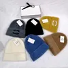 Bonnets de créateurs de mode pour femmes, bonnet tricoté pour dames, unisexe, lettres d'extérieur, chapeau en tricot, couleur unie, Mohair