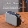 Taşınabilir Hoparlörler Mini Kumaş Hoparlör Taşınabilir Kablosuz Sesli Sesli Bluetooth 5.0 Açık Kapalı Spor Hifi Hoparlör J Destek TF Kart FM L Radyo HKD230904