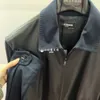 Kiton Chaquetas de cuero para hombre Abrigo casual negro de cuero suave