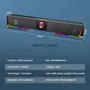 Portable Speakers REDRAGON GS570 Darknets Support Bluetooth Wireless aux 3.5 surround RGB speakers column sound bar for computer PC loudspeakers HKD230905