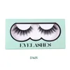 Natural Thick Curling False Eyelashes Wispy Light Hand Made Reusable 3D Fake Lashes Extensions Messy Crisscross Full Strip Lash Beauty Supply