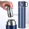 Thermoses Big Tea Infuser Thermos 1000 ml Rostfritt stål Termos Isolerad Cup Kever Cool Hot Thermos Cup Bottle Vakuumkolvar Double Wall X0904