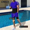 MĘŻCZYZNA DRUKOWANIE 3D THIRTE THIRTS SPORTSWEAT MĘŻCZYZNA MĘŻCZYZNA MĘŻCZYZNA MĘŻCZYZNA OBTÓRKA MAN OUNTAMISED JOGGER SET Casual Set Y2K Summer Streetwear Suit