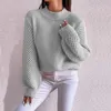 Women's Sweaters Casual Long Sleeve Pullover Crew Neck Men Screw Sweater Thanksgiving For Women Sweatshirts