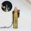 Bullet Torch Turbo Aansteker Metaal Butaan Aansteker Retro Geen Gas Sigaret 1300 C Windaansteker Roken Accessoires IBAL