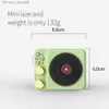 Portable Speakers Portable Retro Bluetooth Speaker Classical Wireless Retro Music Player Sound Stereo Decoration Mini Speakers Travel Music Player Q230904