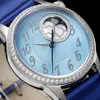 Montre de Luxe Diamond Watch 37mm 1088L Otomatik Mekanik Hareket Pear-Pear Dial Steel Women Watches Lüks Saatler Bilek saatleri