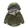 재킷 스프링 가을 어린이 어린이 아이 재킷 아기 방 방수 방수 Doubledeck Inner Polar Fleece Coats 230904