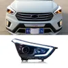 Car Head Lights For Hyundai ix25 2014-20 17 Headlights Assembly Front Lights DRL Turn Signal Headlight Replacement