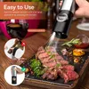 Mills Electric Salt and Pepper Grinder Set Mill USB uppladdningsbar justerbar grovhet Spice With LED Light Kitchen Tool 230901