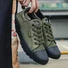 Lace-up Wear-resistant Men Canvas Dress Sport Walking Climbing Work Tactical Sneakers Mens Casual Shoes 230901 GAI 552 s