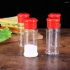 Dinnerware Sets 10 Pcs Plastic Seasoning Bottles Clear Container Black Pepper Spice Jar Shakers Go Containers Dishes