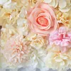 Decoratieve Bloemen Simulatie Roos Bloem Muur Romantische Achtergrond Wit Roze Paars Home Decor Huwelijksboog Pography Prop