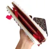 Men Women Color Rivets Purse Studded Wallets Zipper Clutch Candy Color Punk Purse Rivets wallet6185841