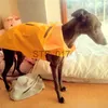 犬のアパレル犬レインコート防水性パーカーエットレインポンチョペットレインウェアの服あらゆるサイズの反射ストライプのビッグパピーx0904