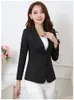 Costumes pour femmes Fitshinling Vintage Boutons Blazer pour femmes Vêtements Mode Slim Élégant Femme Veste Manteau Manteaux Solides Blazers Vente