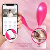 Giocattoli per adulti Controllo APP vibratore per uova vibratore femminile clitoride indossabile punto G mutandine Kegel palline vaginali adulti giocattolo del sesso per le donne Sexshop 230901