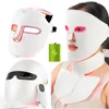 Ansiktsvårdsenheter P på LED Masker Device Beauty Advanced Skin Anti Jersey Kerut Radera Cleaner 230904