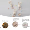 Teethers Toys Wooden Rattle Baby Teether for Kids Teething Rings Animal Crochet Elephant Babies Gym Montessori Childrens 230901