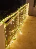 Outros suprimentos de festa de evento Luzes de corda LED 2M 20LED 5M 50LED Maple Leaf Garland Fada de Natal para casa quarto parede pátio decoração 230901