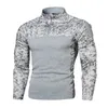 Pulls pour hommes Hommes Tactique Combat Pulls Hommes Militaire Uniforme Camouflage Fermetures À Glissière Sweatsuits US Army Vêtements Camo Chemise À Manches Longues 230904