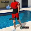 MĘŻCZYZNA DRUKOWANIE 3D THIRTE THIRTS SPORTSWEAT MĘŻCZYZNA MĘŻCZYZNA MĘŻCZYZNA MĘŻCZYZNA OBTÓRKA MAN OUNTAMISED JOGGER SET Casual Set Y2K Summer Streetwear Suit