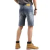 Jean homme bleu déchiré jean rock Revival jean moto homme patch bleu baggy designer bleu jeans255D