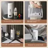 Other Kitchen Tools Portable Electric Kettles 500ML Tea Coffee Kettle Mini Travel Boil Water Stewable Keep Warm Appliances Thermo AntiScald Bottle 230901